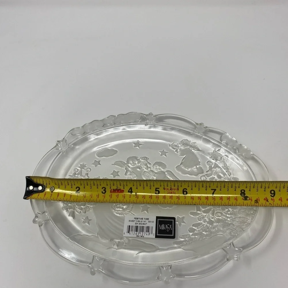 NEW - Mikasa Festive Time Holiday Sweet Dish